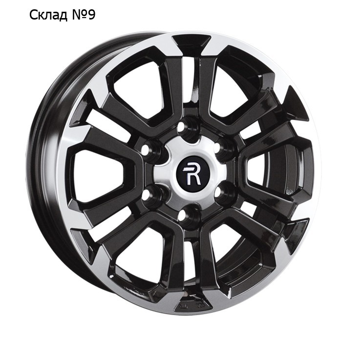 Диск литой Replay TY352 7x16 6x139.7 ET30 d106.1 BKF