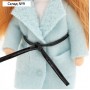 Мягкая кукла Sunny «В пальто мятного цвета», 32 см