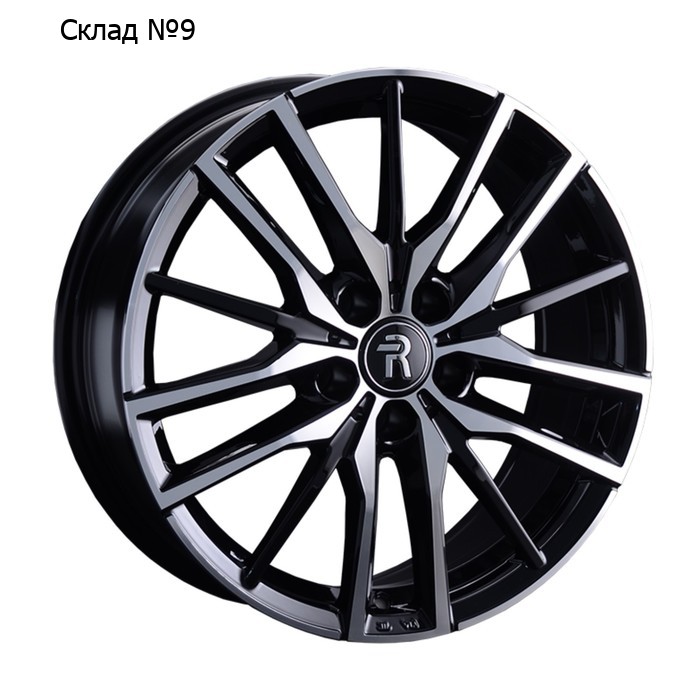 Диск литой Replay 591401 (LCR 7895 - VV318) 7x18 5x112 ET43 d57.1 BKF (конус, C570)