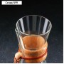 Кемекс стеклянный для заваривания кофе «Колумб», 600 мл, без сита
