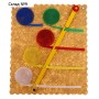 Игра «Круговерт и ленточки Ларчик» + набор № 1 «Карточки к игре Грамотей»