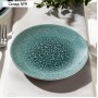 Тарелка фарфоровая плоская NATUR SEA, d=16,5 см, цвет бирюзовый