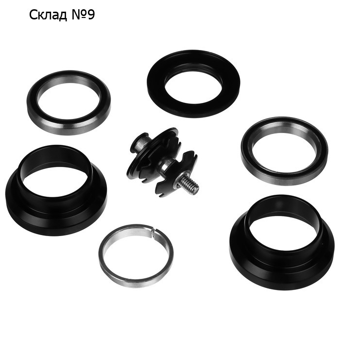 Рулевая колонка Dream Bike 1-1/8", сталь, безрезьбовая, промышленный подшипник, неинтегрированная