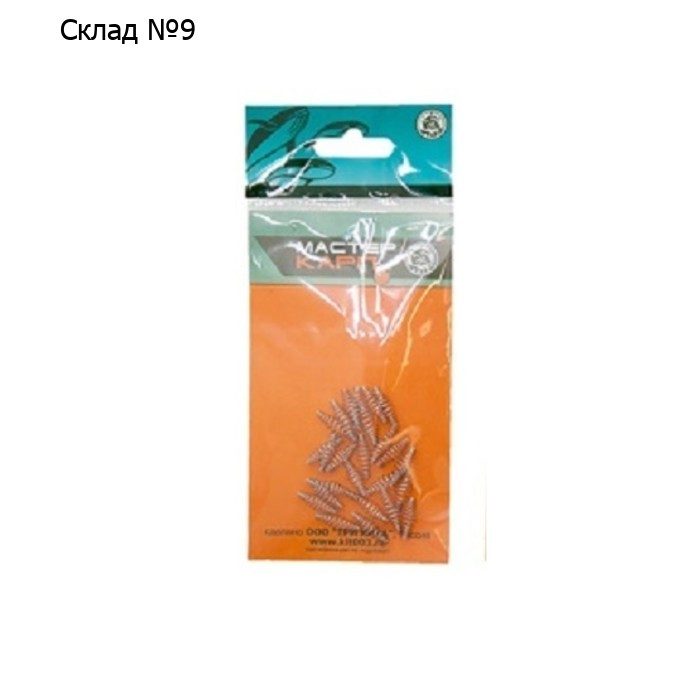 Пружинка для карпового крючка, средняя, 1.1 см, 25 шт