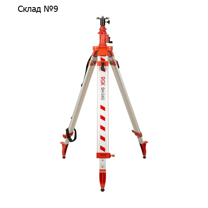 Штатив элевационный RGK SH-340, 5/8", 1290-3400 мм