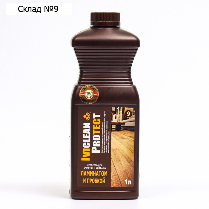 Очиститель для полов из ламината и пробки, IVIclean proTECt, 1 л