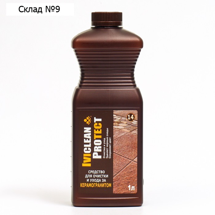 Средство IVIclean proTECt, для очистки и ухода за керамогранитом, 1л