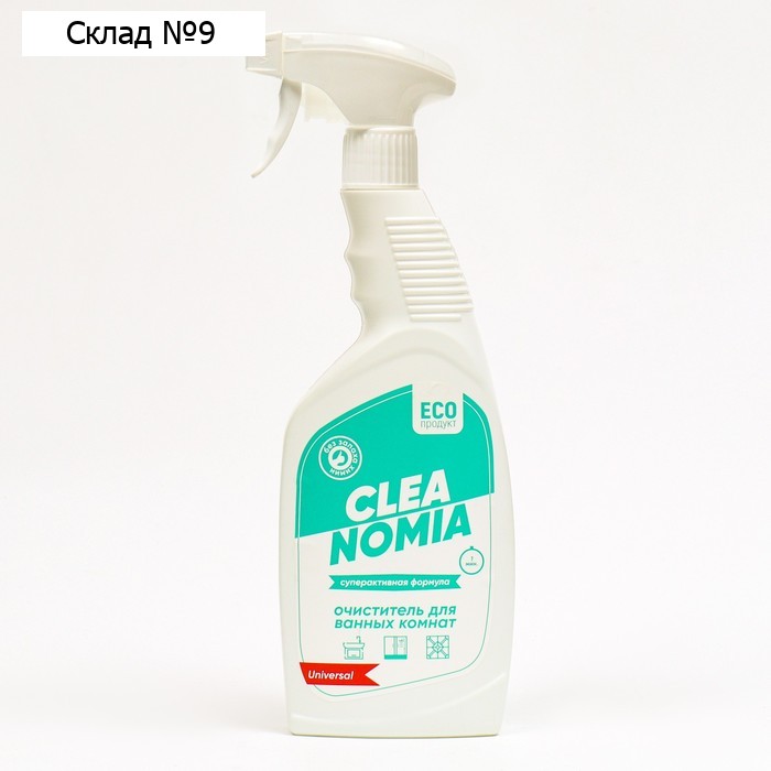 Очиститель CLEANOMIA, для ванных комнат, 600 мл