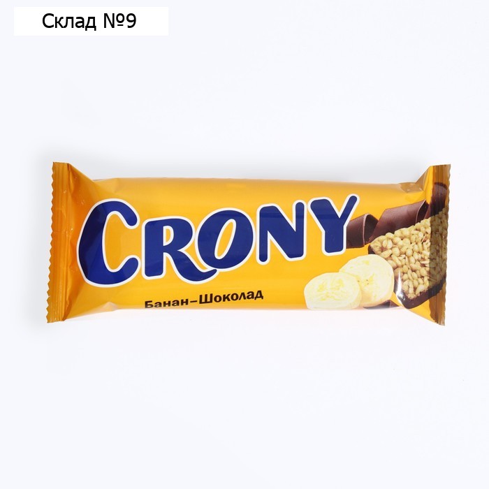 Батончик-мюсли CRONY банан и шоколад, 50 г