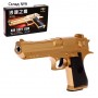 Пистолет Desert Eagle Gold, с металлическими элементами