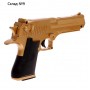 Пистолет Desert Eagle Gold, с металлическими элементами