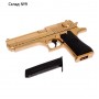 Пистолет Desert Eagle Gold, с металлическими элементами