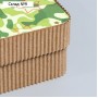 Коробка подарочная, кондитерская упаковка «23 февраля», 18 х 18 х 5 см
