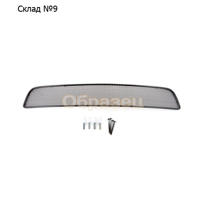 Сетка на бампер внешняя для SUBARU Outback 2016-2018, черн., 15 мм