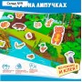 Игры на липучке «Лесные животные»