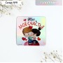 Магнит на холодильник «Ты мое счастье», голография, 7 х 7 см