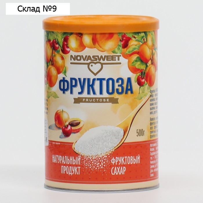 Фруктоза  "в банке туба" , 500 гр.