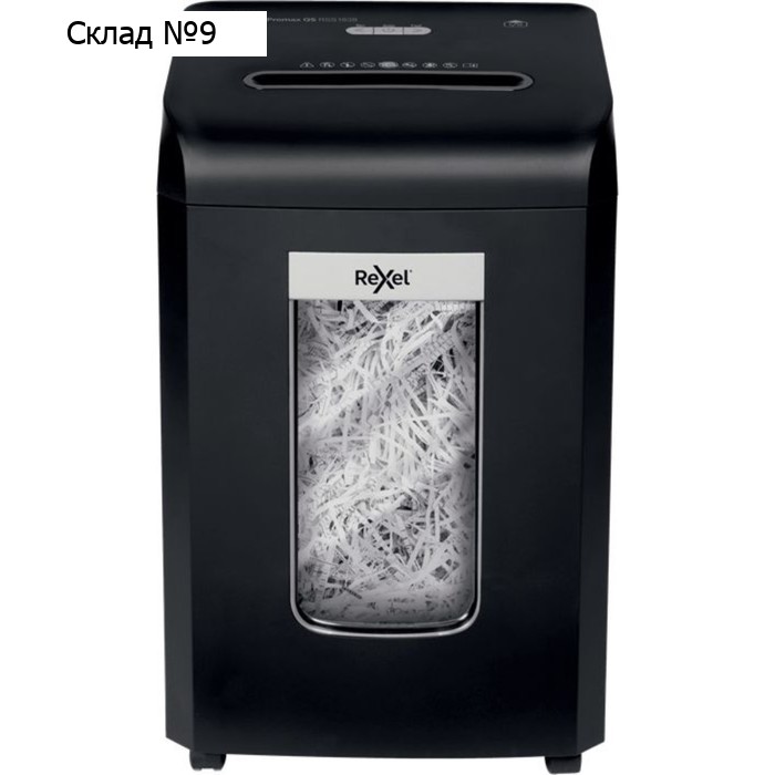 Шредер Rexel Promax QS 18/38 S EU, ленты 6мм, 18 листов, скрепки, скобы, пл.карты