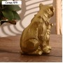Сувенир "Медведица с медвежонком" алюминий 28 см