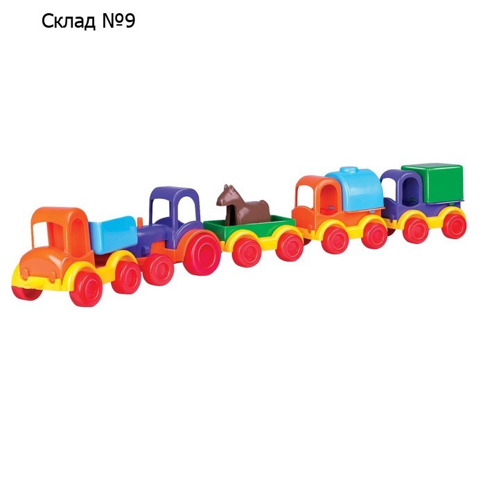 Набор автомобилей «Машинки-паровозики», Little Cars