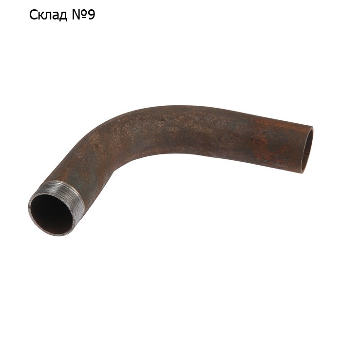 Отвод стальной крутоизогнутый, с резьбой, 1 1/2", DN 40, PN 16