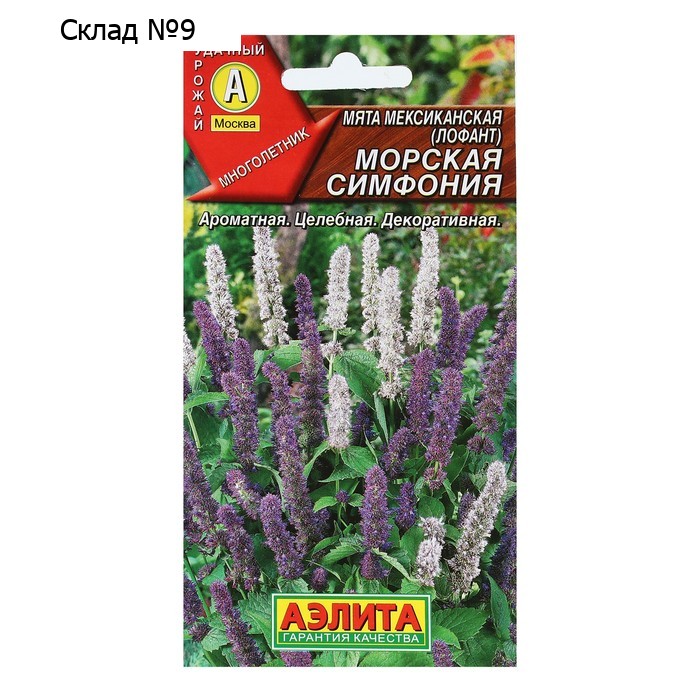 Семена Мята мексиканская "Морская симфония", 0,05 г