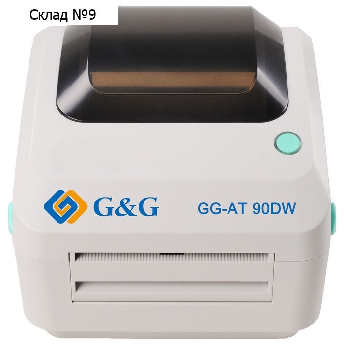 Термопринтер G&G GG-AT-90DW-U, 203 dpi, термопечать, 127 мм/сек, ширина ленты 108 мм, USB