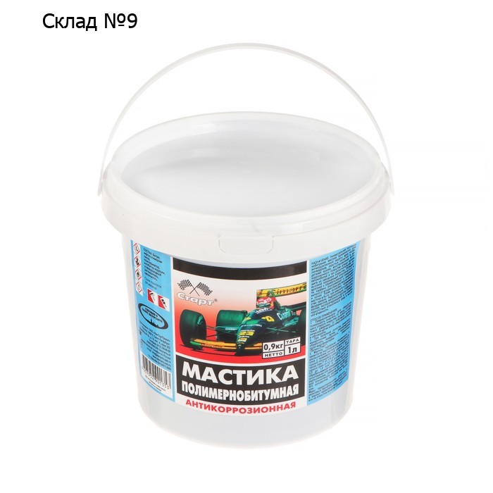 Мастика полимернобитумная Старт, 1 л