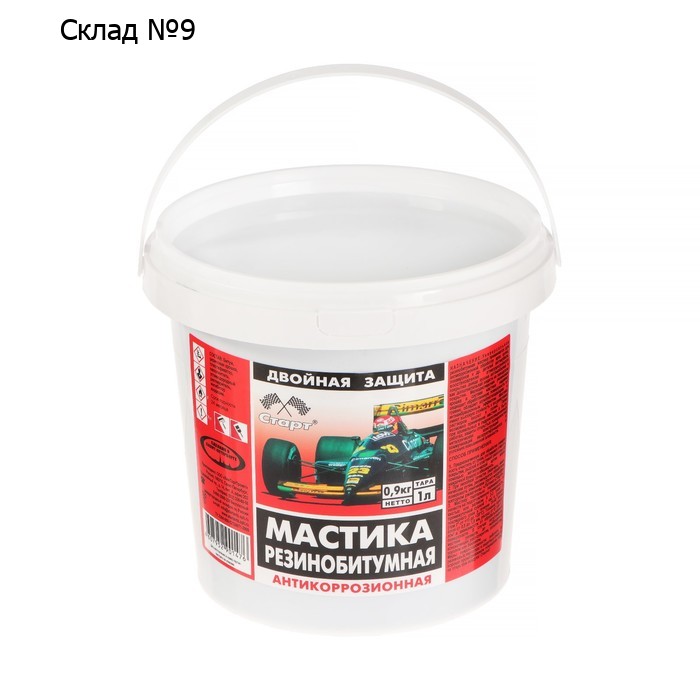 Мастика резинобитумная Старт, 1 л