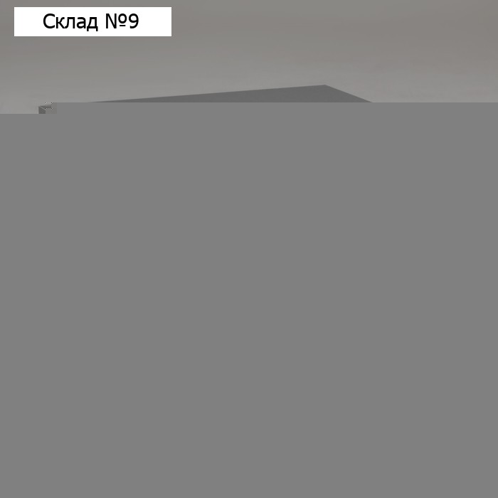 Тумба прикроватная подвесная «Астория», МДФ 19 мм, 400×350×270 мм, графит/ эйхория