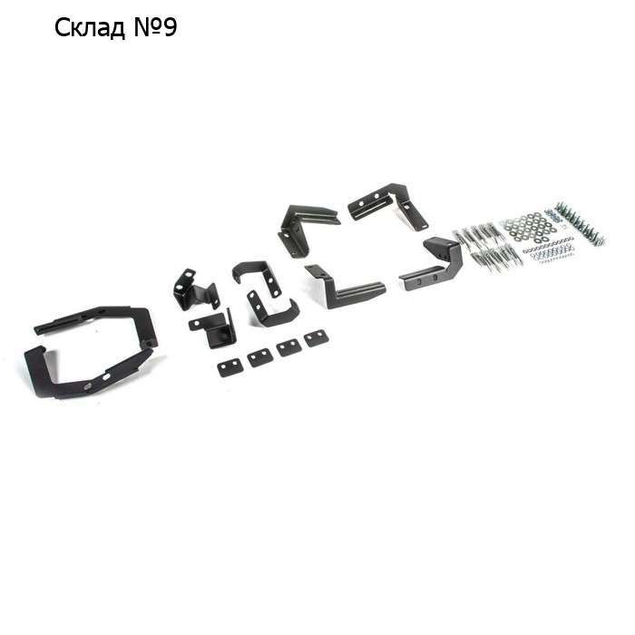 Крепеж к порогам Rival для Opel Mokka I 2012-2016/Chevrolet Tracker III 2013-2015, сталь