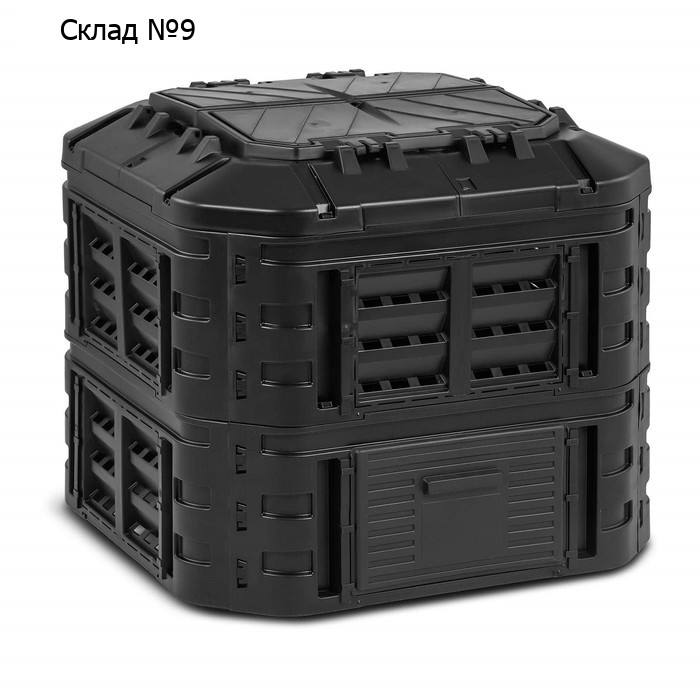 Компостер, 93 × 93 × 80,5 см, пластик, 600 л, « Modular Composter-1»