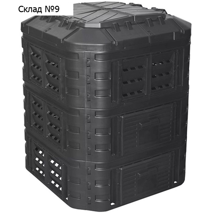 Компостер, 93 × 93 × 113,5 см, пластик, 860 л, « Modular Composter-2»
