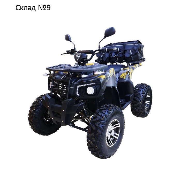 Квадроцикл MOTAX ATV Grizlik E3000, OFF-ROAD, жёлтый камуфляж