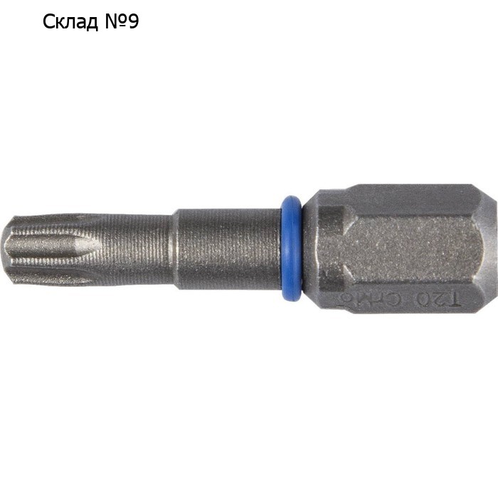 Бита ЗУБР 26015-10-25-2, кованая, CrMo, хвостовик C 1/4″, T10 х 25 мм, 2 шт.