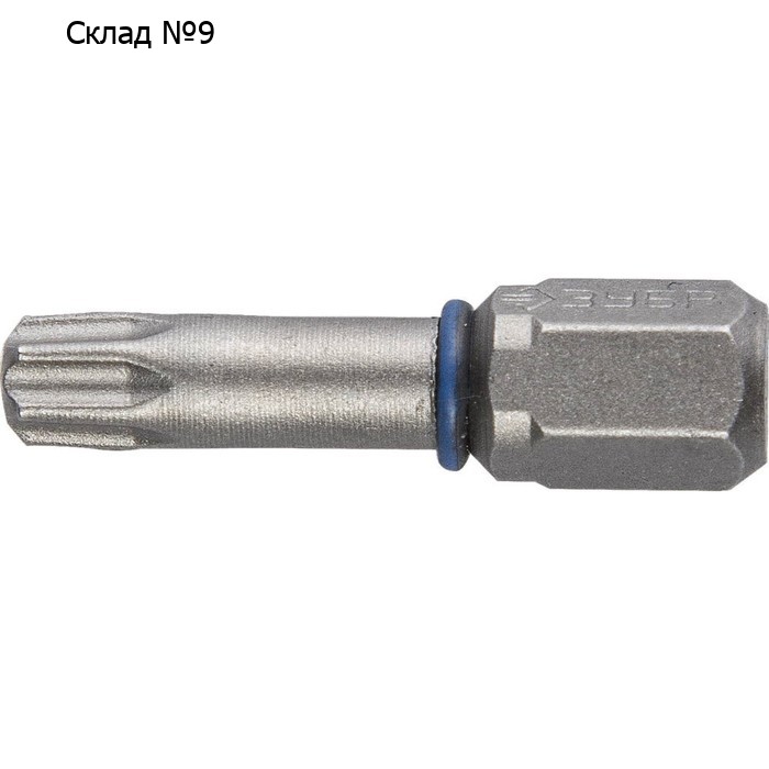 Бита ЗУБР 26015-15-25-2, кованая, CrMo, хвостовик  C 1/4″, T15 х 25 мм, 2 шт.