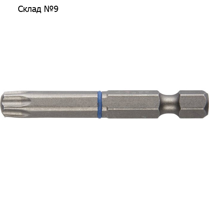 Бита ЗУБР 26015-30-50-2, кованая, CrMo, хвостовик E 1/4″, T30 х 50 мм, 2 шт.