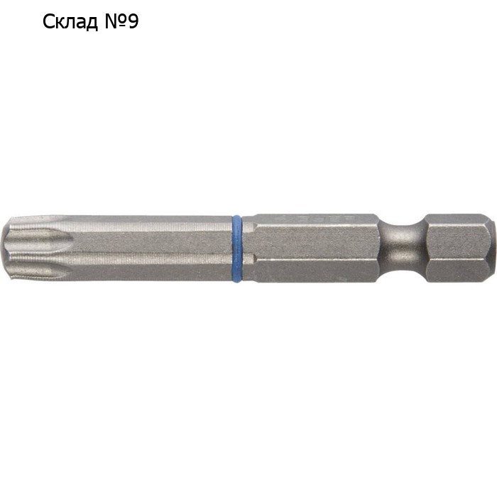 Бита ЗУБР 26015-40-50-2, кованая, CrMo, хвостовик E 1/4″, T40 х 50 мм, 2 шт.
