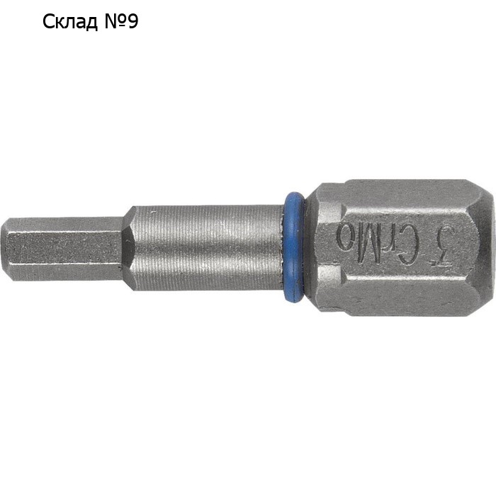 Бита ЗУБР 26017-4-25-2, кованая, CrMo, хвостовик C 1/4″, HEX4 х 25 мм, 2 шт.
