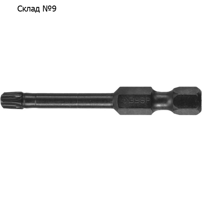 Бита ударная ЗУБР 26025-25-50-S2, T25 х 50 мм, 2 шт.