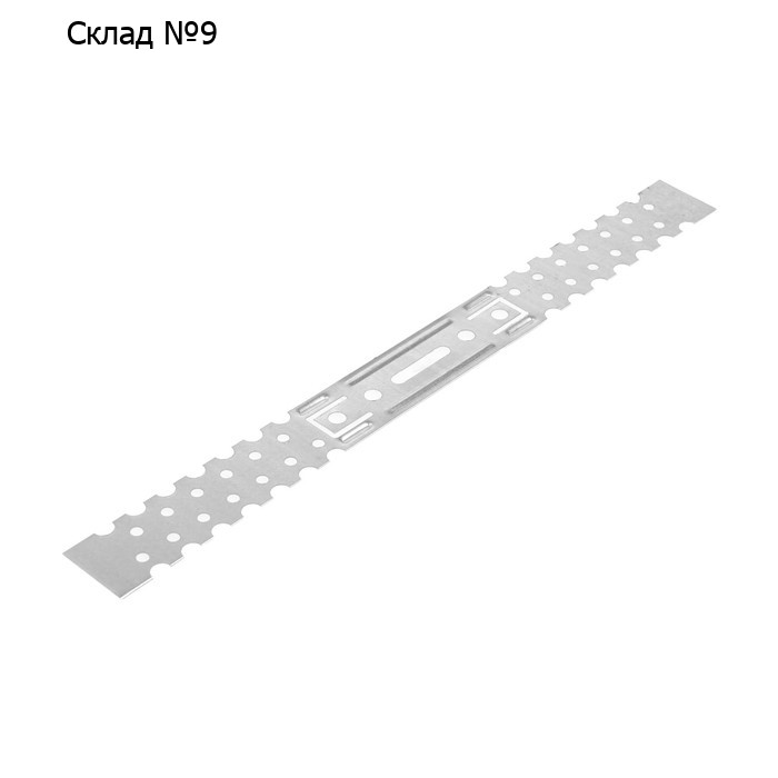 Подвес прямой ТУНДРА krep, 290×27×0.5 мм