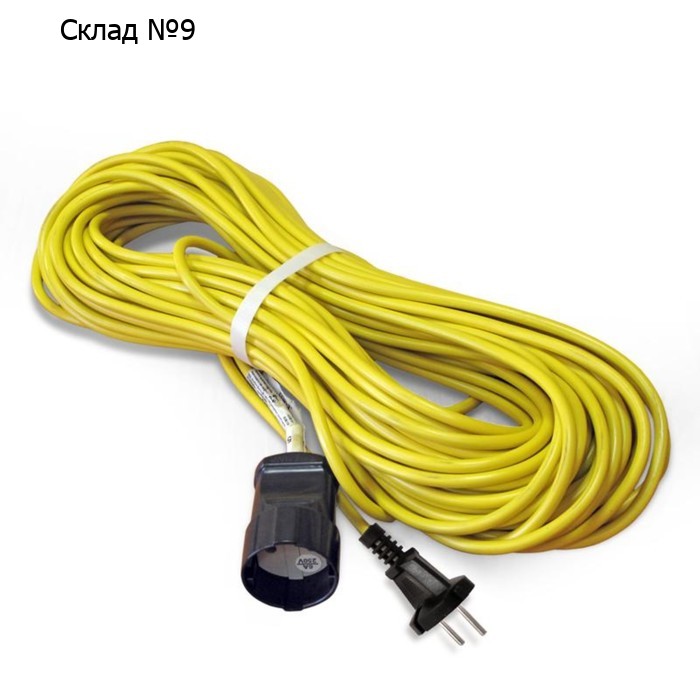 Удлинитель-шнур Союз 481S-4104, 1х40м, 10А, IP20, 1.3кВт