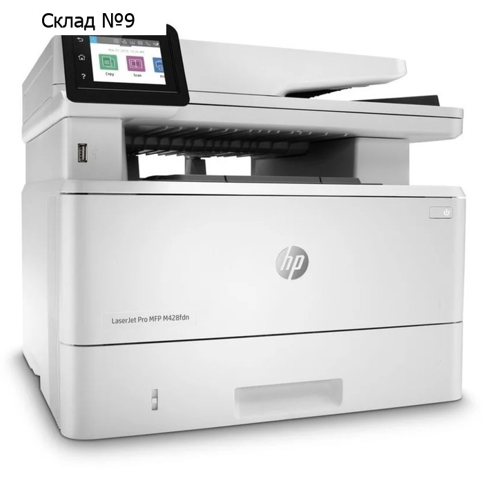 МФУ, лаз ч/б HP LaserJet Pro M428fdn (W1A29A#B19), 1200x1200dpi, A4, Duplex
