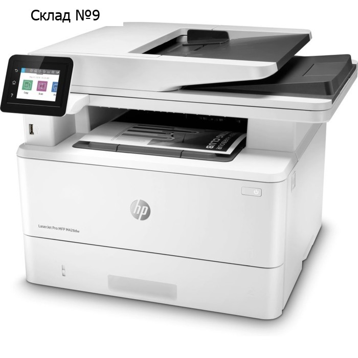 МФУ, лаз ч/б HP LaserJet Pro RU M428dw (W1A28A#B19), 1200x1200dpi, A4, Duplex, WiFi