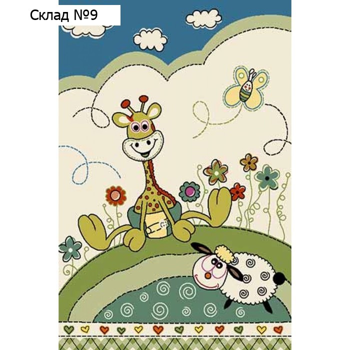 Ковёр прямоугольный Rio 2908, размер 120x180 см, цвет cream