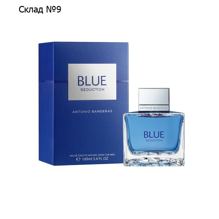 Туалетная вода мужская ANTONIO BANDERAS Blue Seduction, 100 мл