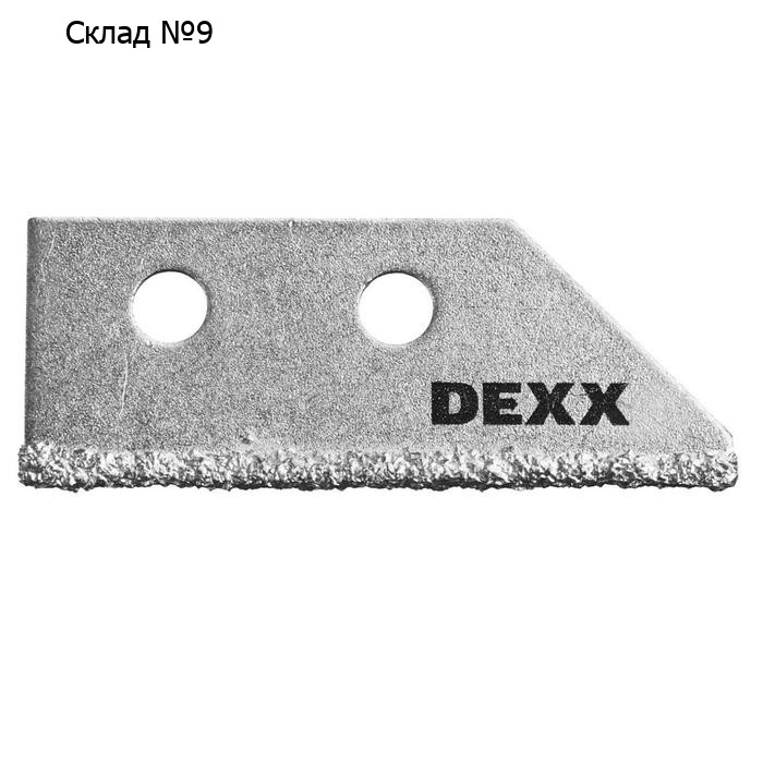 Лезвие сменное DEXX 33413-S1, с карбидным напылением для скребка 33413, 1 шт
