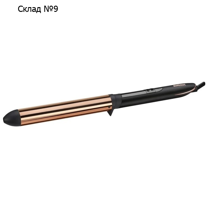Плойка BaByliss C455E, титановое покрытие, d=28 мм, шнур 2.5 м, чёрная