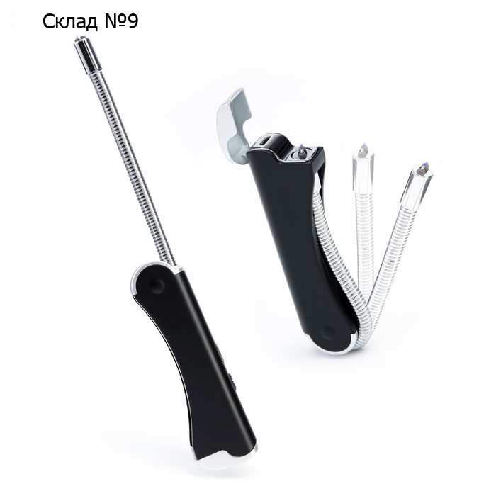 Зажигалка электронная, USB, дуговая, складная, 23 х 3.7 см