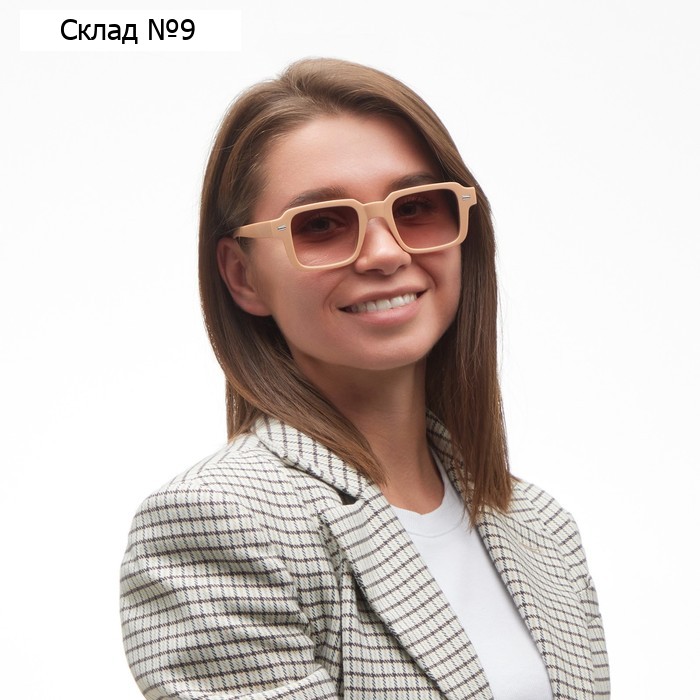 Очки солнцезащитные женские OneSun, uv 400, дужка 15 см, ширина 14 см, линза 3.7×4.5 см